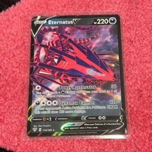 Eternatus V #116 – Pokémon Darkness Ablaze [Holo Full Art]